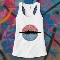 German Battleship Bismarck Ww2 Ship Women's Tank Top thumb 3