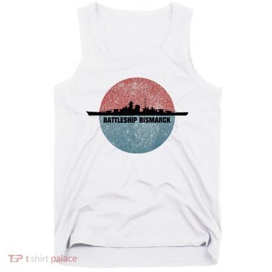German Battleship Bismarck Ww2 Ship Tank Top