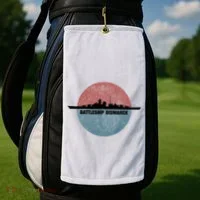 German Battleship Bismarck Ww2 Ship Golf Towel thumb 2