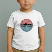 German Battleship Bismarck Ww2 Ship Toddler T-Shirt thumb 2
