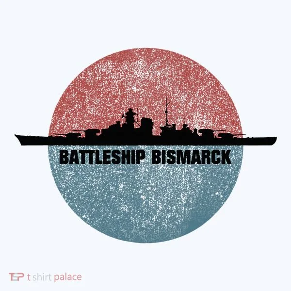 German Battleship Bismarck Ww2 Ship Women's T-Shirt