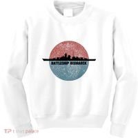 German Battleship Bismarck Ww2 Ship Kids Sweatshirt thumb 0