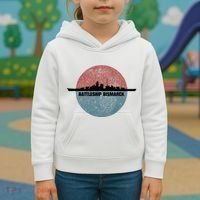 German Battleship Bismarck Ww2 Ship Kids Hoodie thumb 3