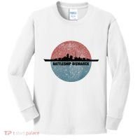 German Battleship Bismarck Ww2 Ship Kids Long Sleeve Shirt thumb 0