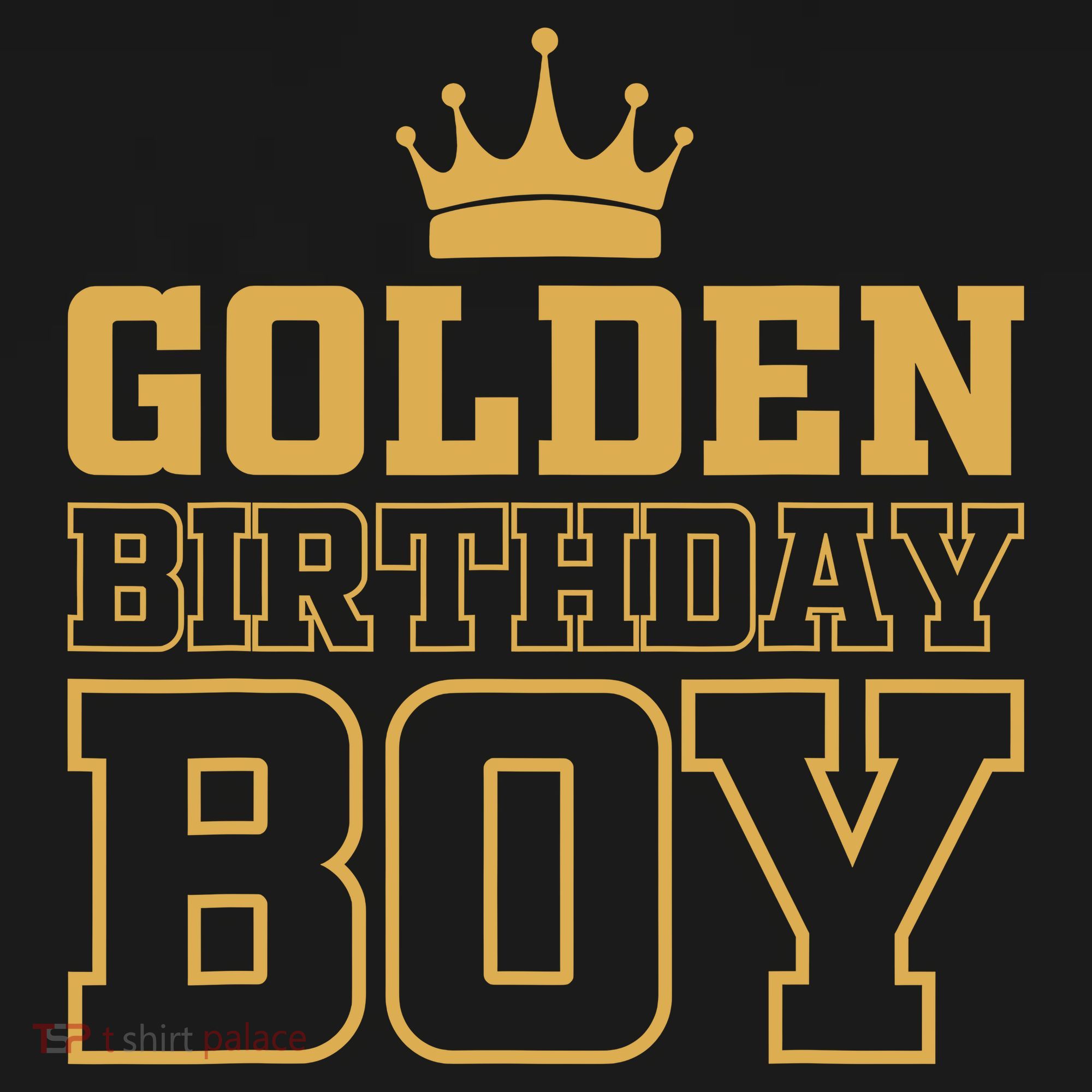 Golden Birthday Boy Birthday Party Decoration Bday Women's Hoodie