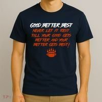Good Better Best Bears Sports Football T-Shirt thumb 3