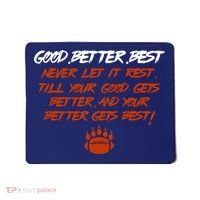 Good Better Best Bears Sports Football Mousepad thumb 0