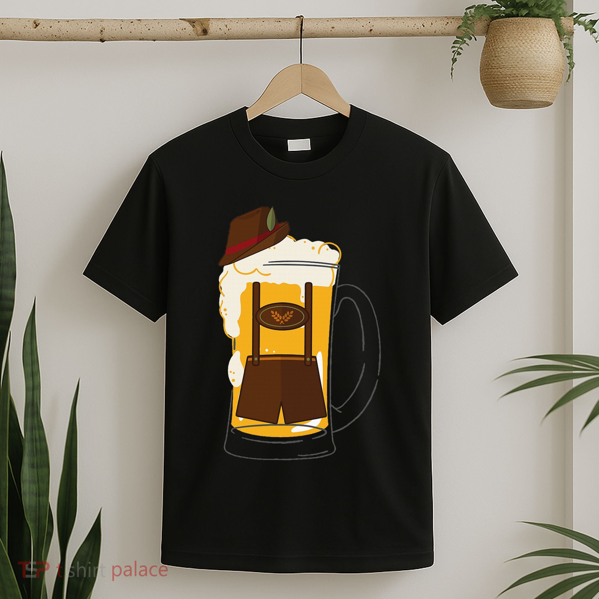 German Beer Bier Stein Funny Beer Fall Festival Beer Drinker T-Shirt