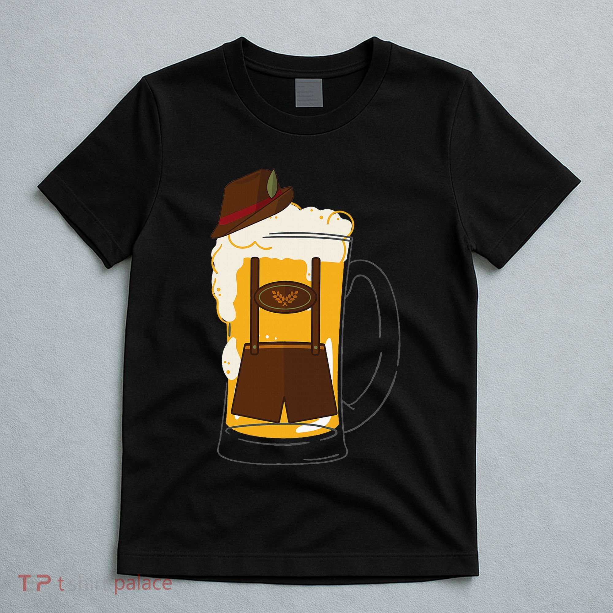 German Beer Bier Stein Funny Beer Fall Festival Beer Drinker T-Shirt