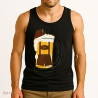 German Beer Bier Stein Funny Beer Fall Festival Beer Drinker Tank Top thumb 3