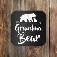 Grandma Bear Best Gift Mother's Father's Day Coaster thumb 0