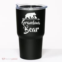 Grandma Bear Best Gift Mother's Father's Day Tumbler thumb 0