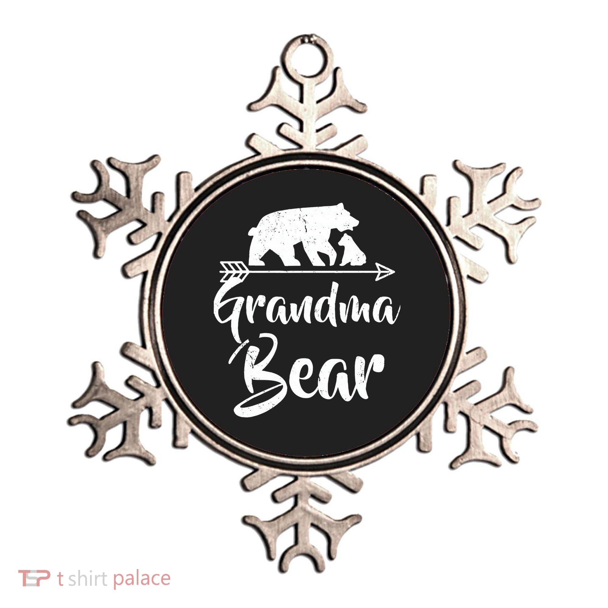 Grandma Bear Best Gift Mother's Father's Day Ornament