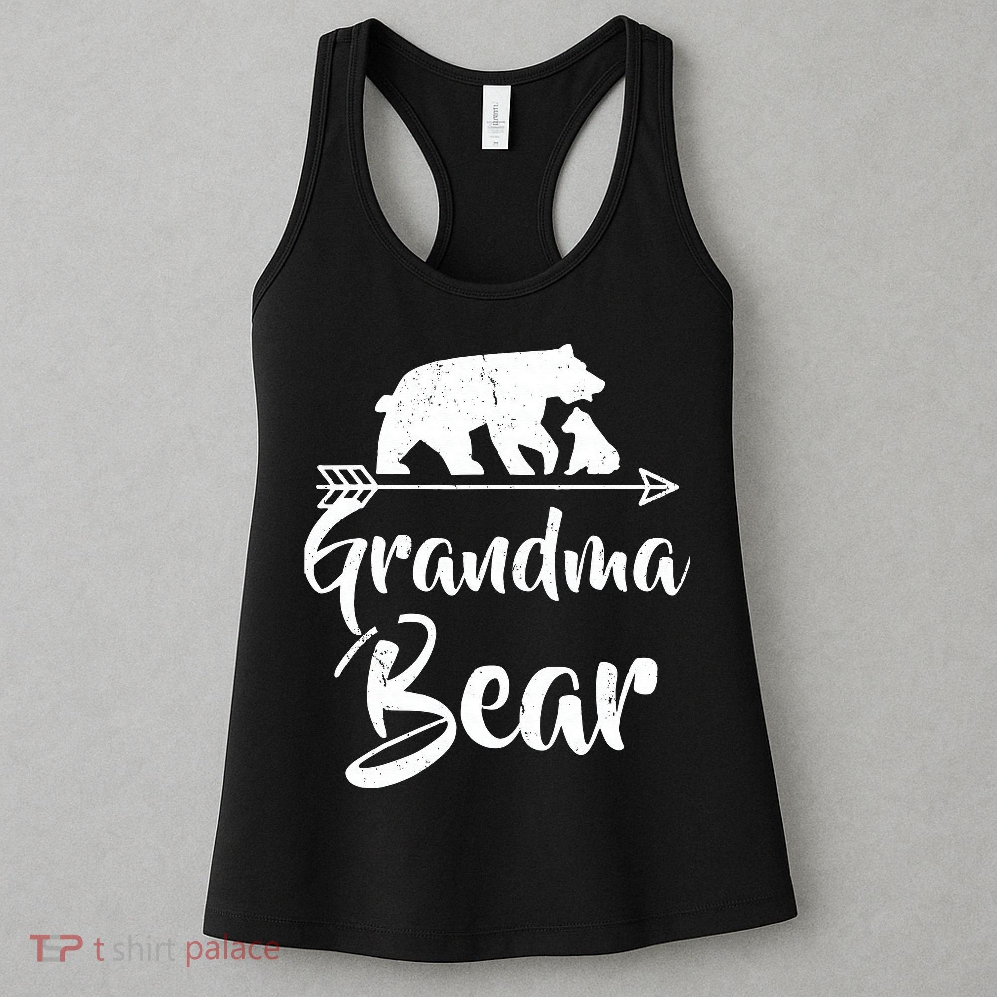 Grandma Bear Best Gift Mother's Father's Day Women's Tank Top
