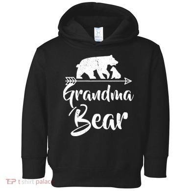 Grandma Bear Best Gift Mother's Father's Day Toddler Hoodie