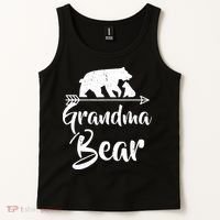 Grandma Bear Best Gift Mother's Father's Day Tank Top thumb 2