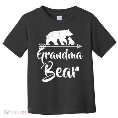 Grandma Bear Best Gift Mother's Father's Day Toddler T-Shirt