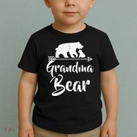 Grandma Bear Best Gift Mother's Father's Day Toddler T-Shirt thumb 2