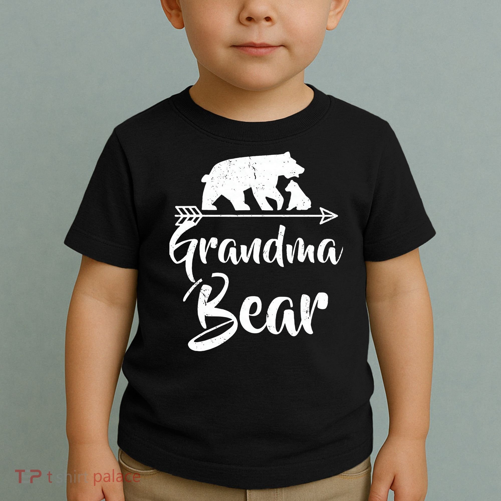 Grandma Bear Best Gift Mother's Father's Day Toddler T-Shirt