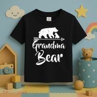 Grandma Bear Best Gift Mother's Father's Day Toddler T-Shirt thumb 3