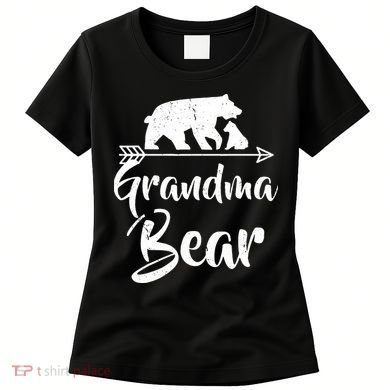 Grandma Bear Best Gift Mother's Father's Day Women's T-Shirt