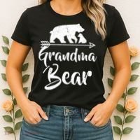 Grandma Bear Best Gift Mother's Father's Day Women's T-Shirt thumb 2
