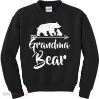 Grandma Bear Best Gift Mother's Father's Day Kids Sweatshirt thumb 0