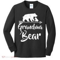 Grandma Bear Best Gift Mother's Father's Day Kids Long Sleeve Shirt thumb 0