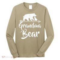 Grandma Bear Best Gift Mother's Father's Day Long Sleeve Shirt thumb 0