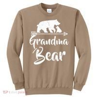 Grandma Bear Best Gift Mother's Father's Day Sweatshirt thumb 0