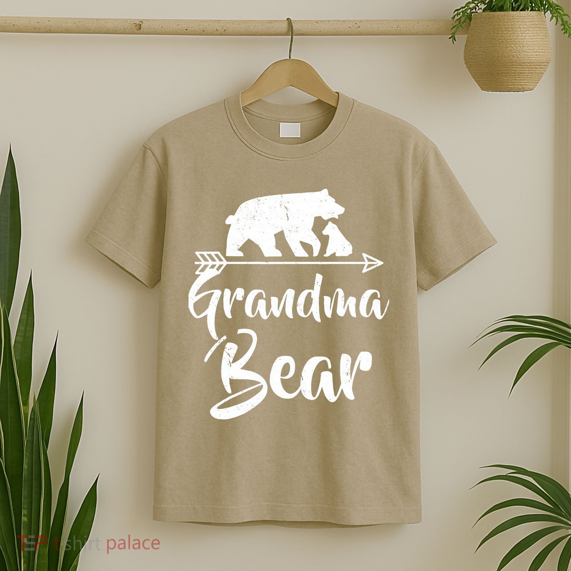 Grandma Bear Best Gift Mother's Father's Day T-Shirt