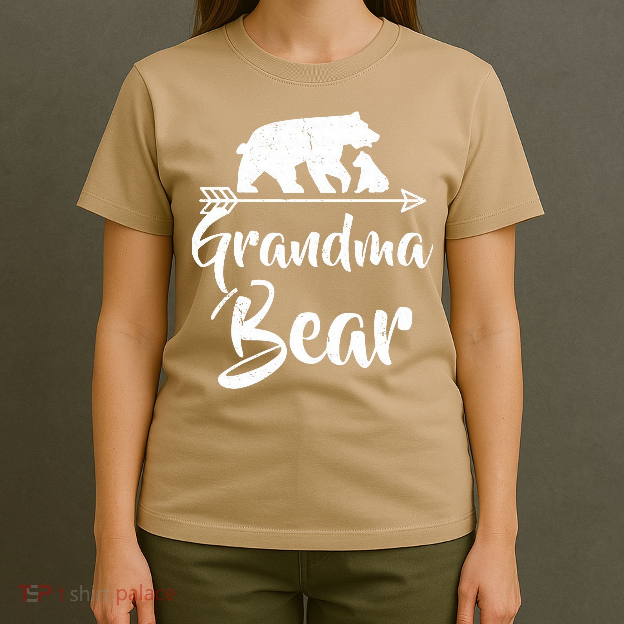 Grandma Bear Best Gift Mother's Father's Day T-Shirt