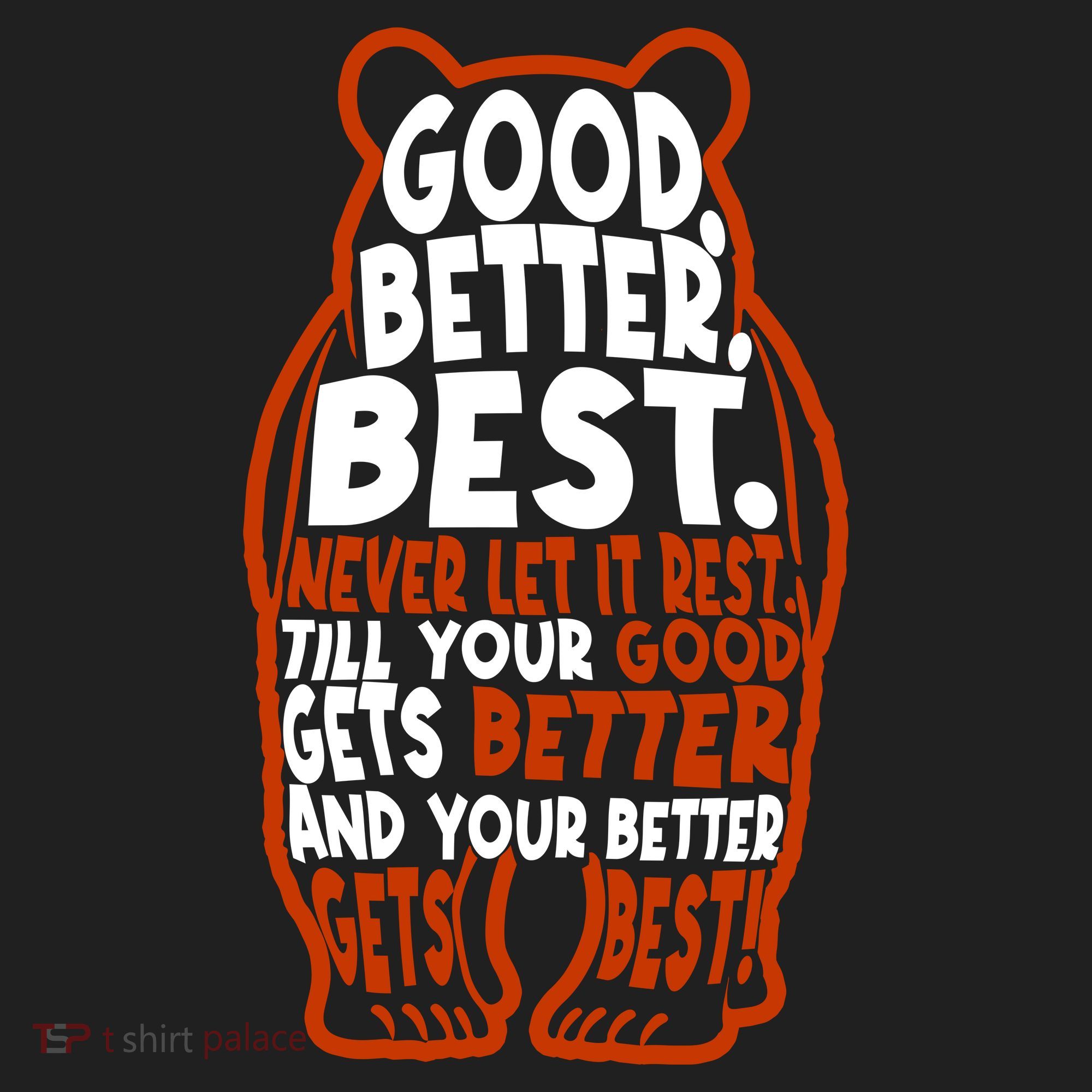 Good Better Best Bears Sports Football Beanie