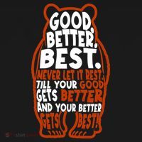 Good Better Best Bears Sports Football Women's Hoodie thumb 2