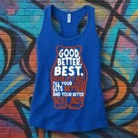 Good Better Best Bears Sports Football Women's Tank Top thumb 3