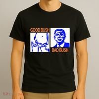 Good Bush Bad Bush Funny T-Shirt thumb 3