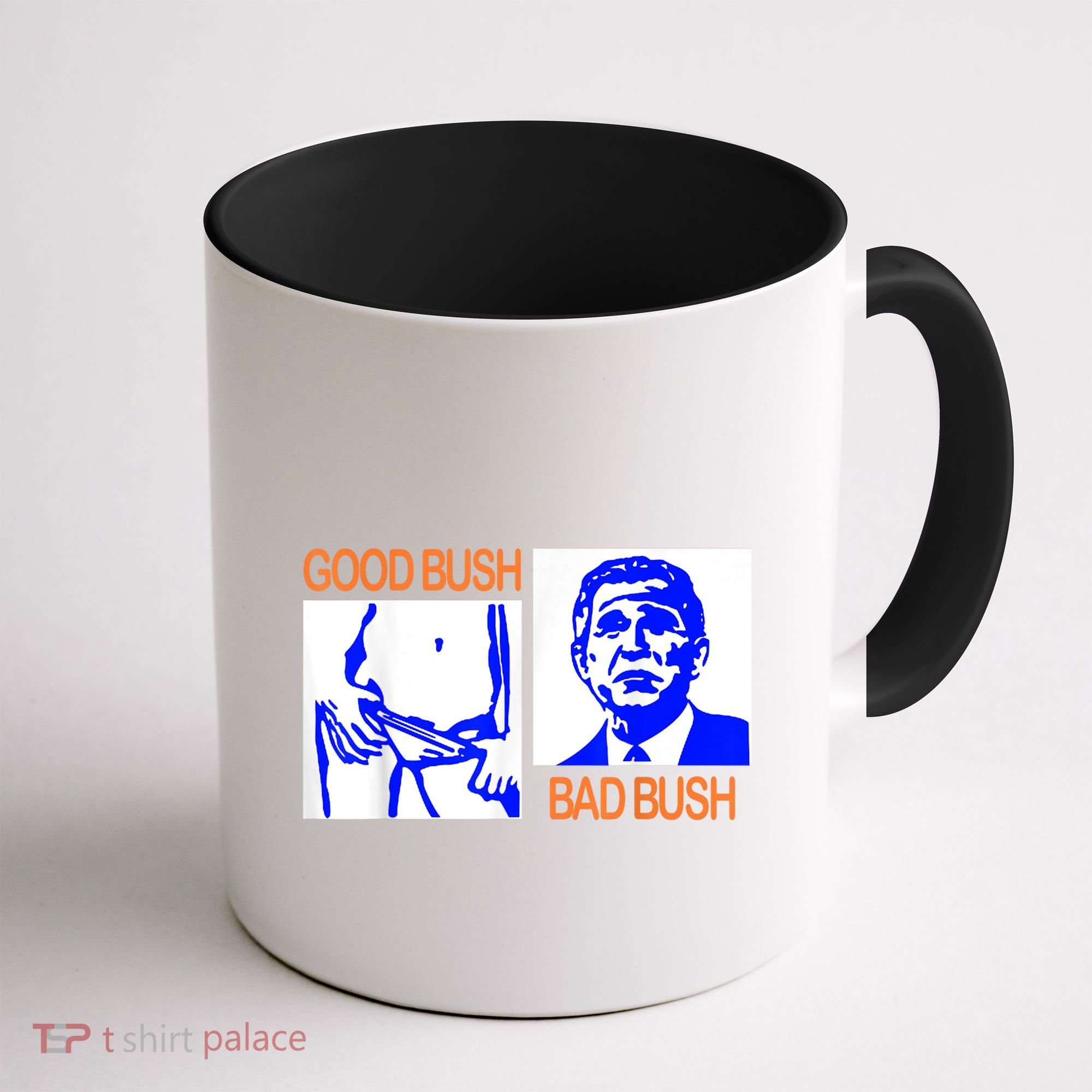 Good Bush Bad Bush Funny Coffee Mug