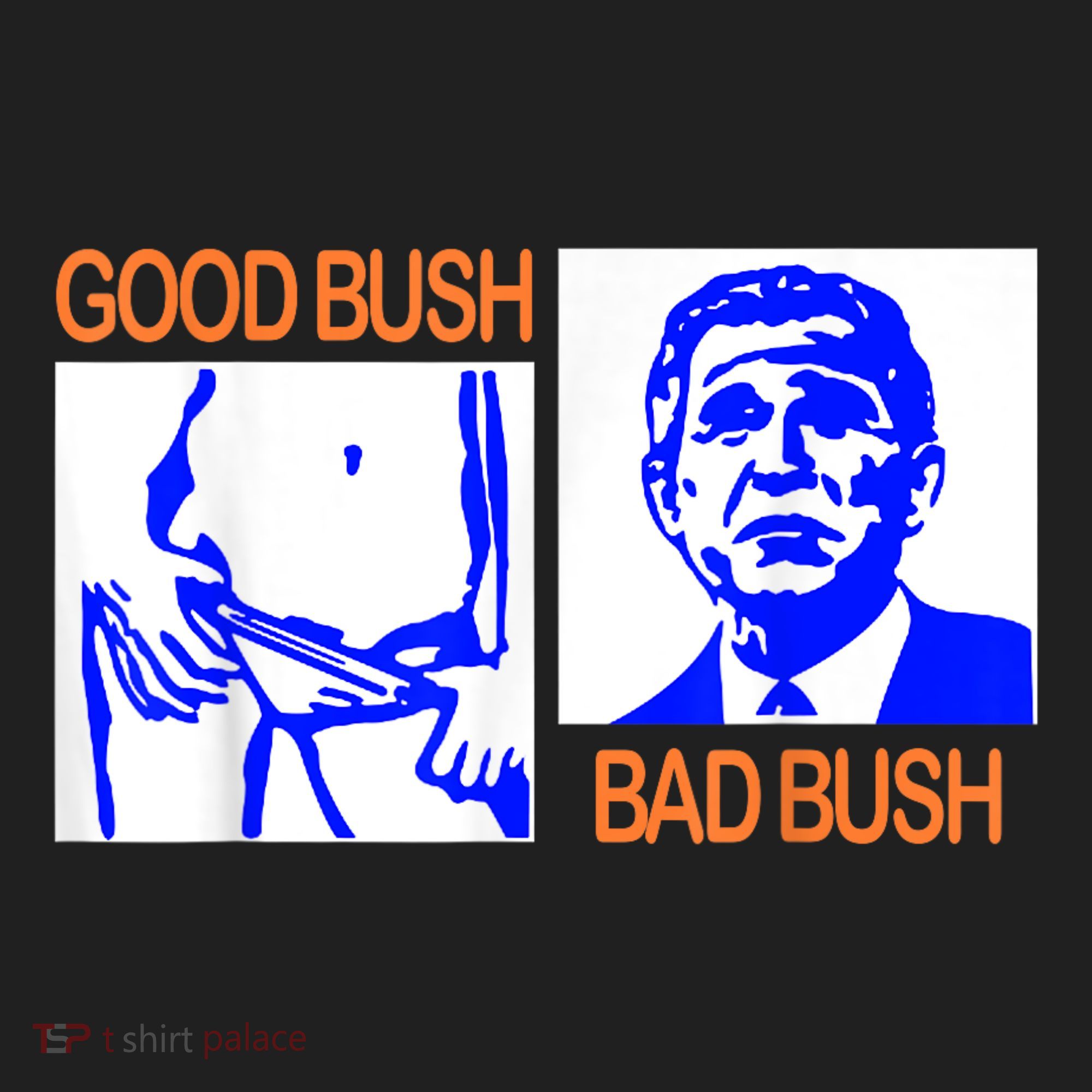 Good Bush Bad Bush Funny Beanie
