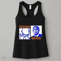 Good Bush Bad Bush Funny Women's Tank Top thumb 3