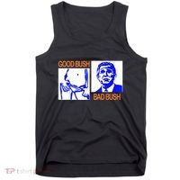 Good Bush Bad Bush Funny Tank Top thumb 0