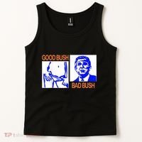 Good Bush Bad Bush Funny Tank Top thumb 2
