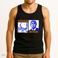 Good Bush Bad Bush Funny Tank Top thumb 3
