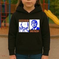 Good Bush Bad Bush Funny Kids Hoodie thumb 3