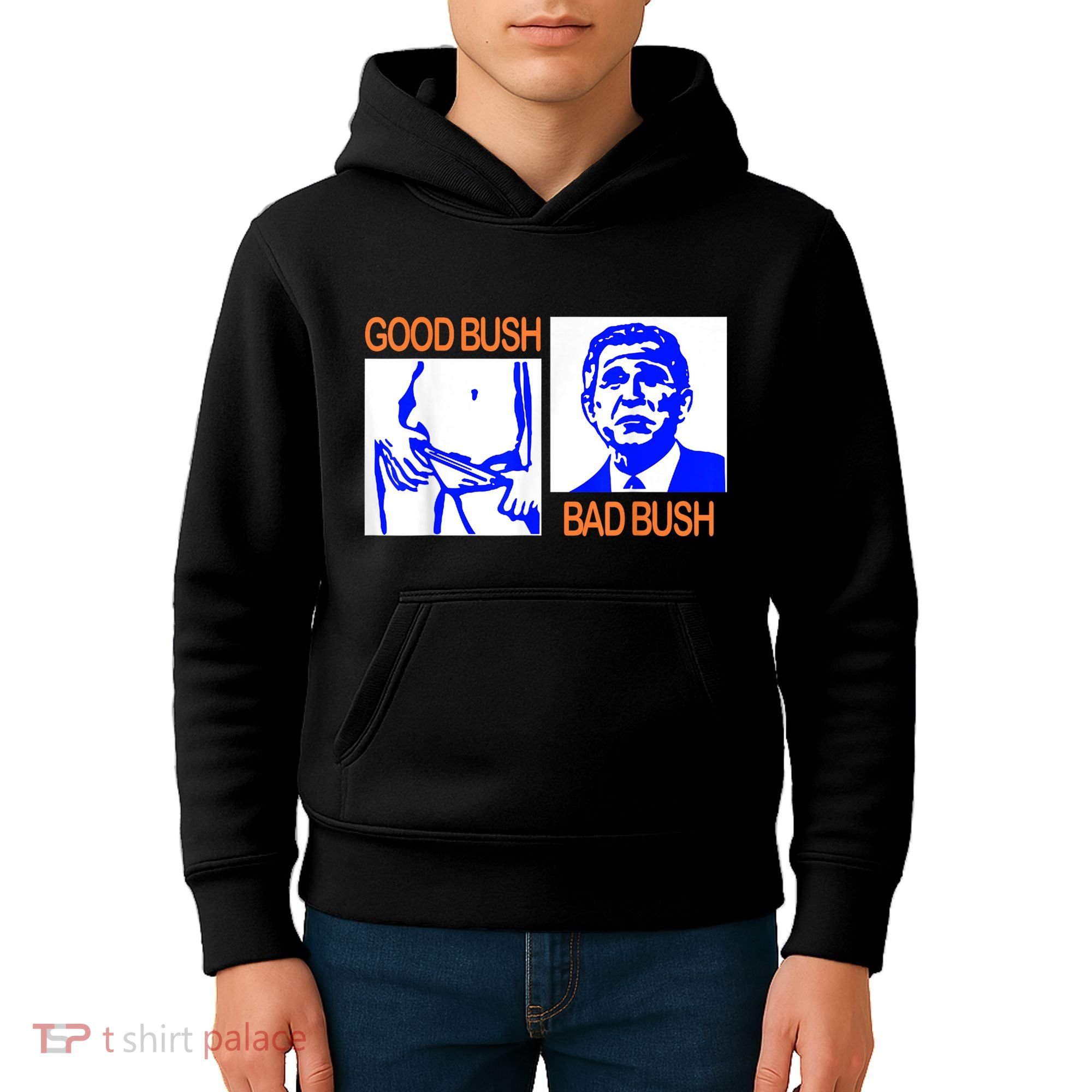 Good Bush Bad Bush Funny Kids Hoodie