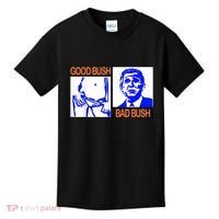 Good Bush Bad Bush Funny Kids T-Shirt thumb 0