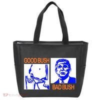 Good Bush Bad Bush Funny Tote Bag thumb 0