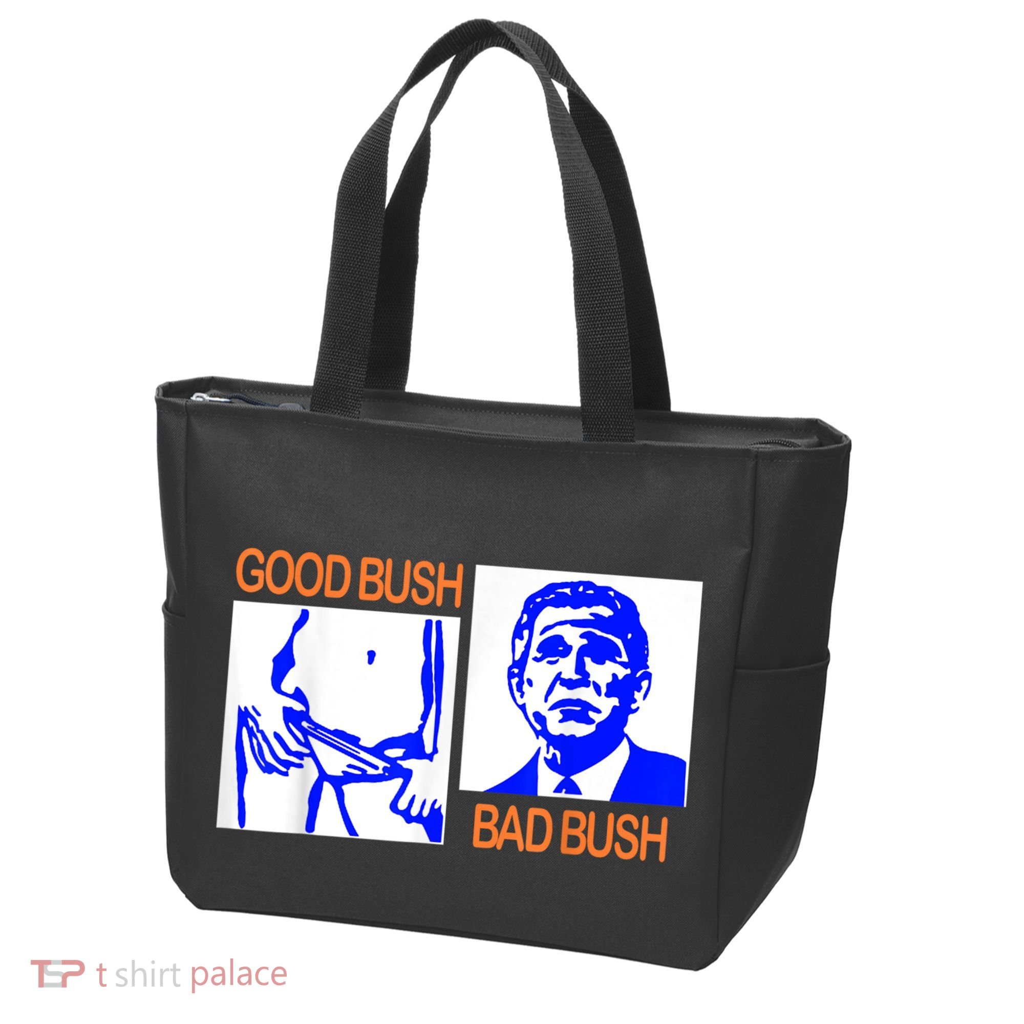 Good Bush Bad Bush Funny Tote Bag