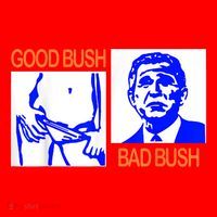 Good Bush Bad Bush Funny Santa Hat thumb 1
