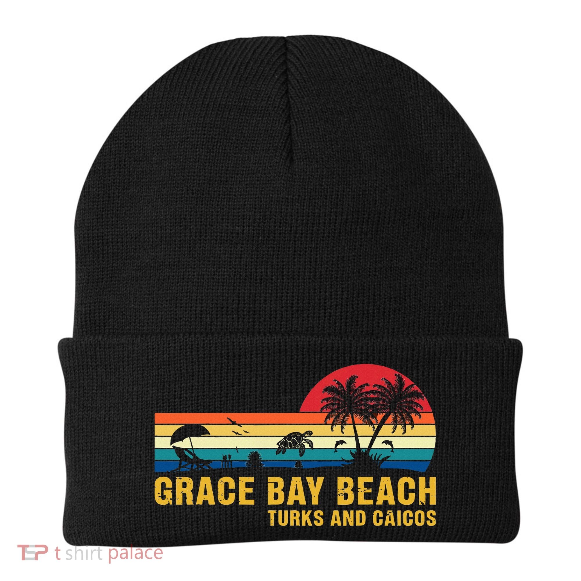 Grace Bay Beach Turks & Caicos Sea Turtle Beanie