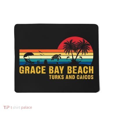 Grace Bay Beach Turks & Caicos Sea Turtle Mousepad